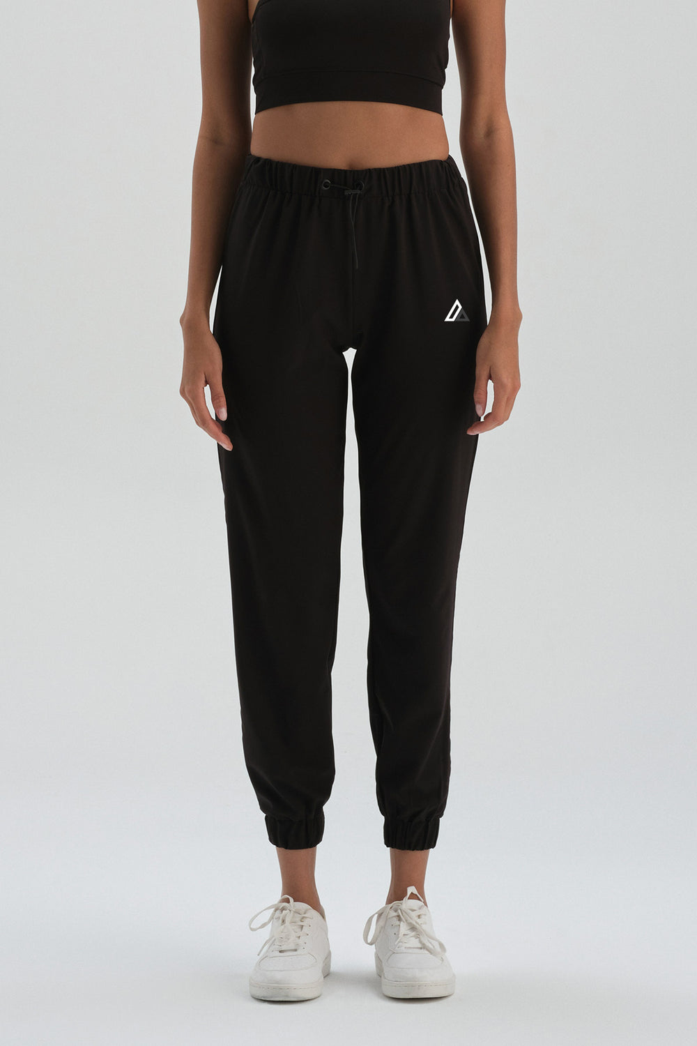 BLACK TRACKSUIT BOTTOM