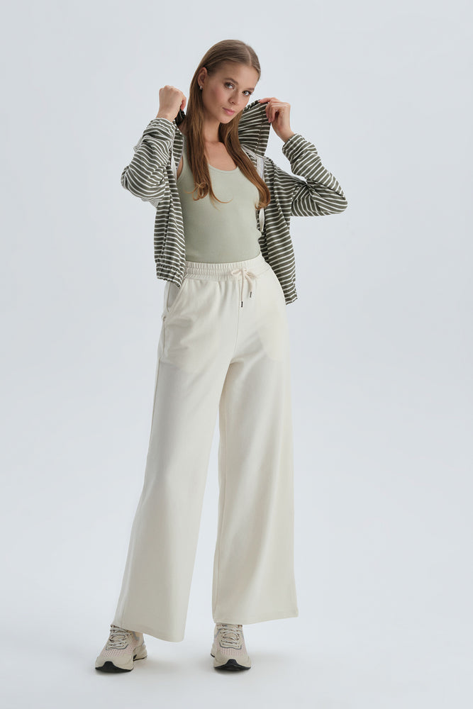 ECRU TROUSERS