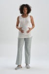 GREEN PRINTED TROUSERS