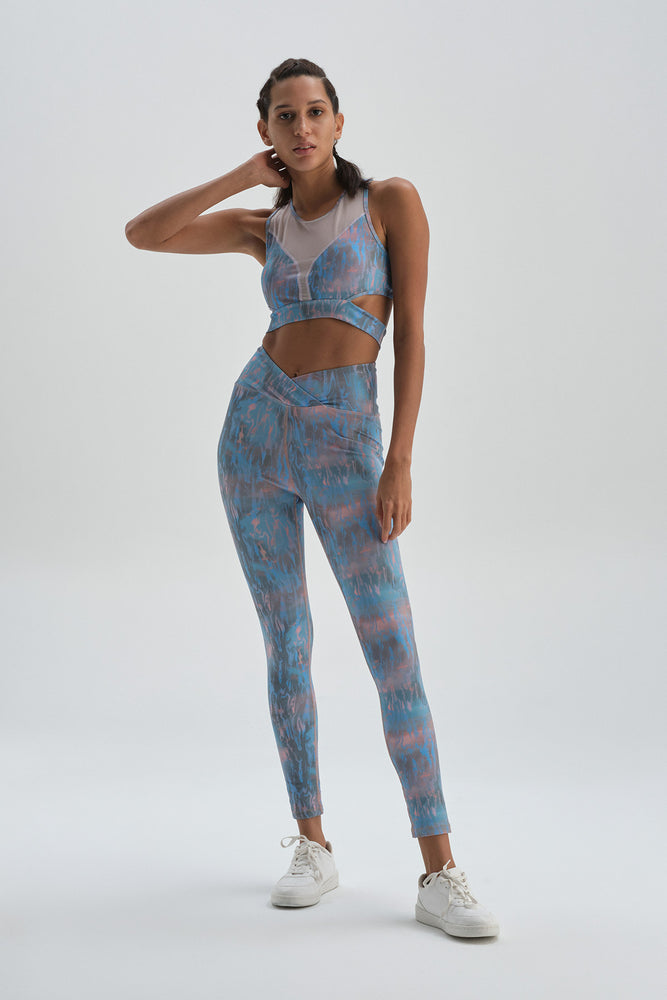BLUE LEGGINGS