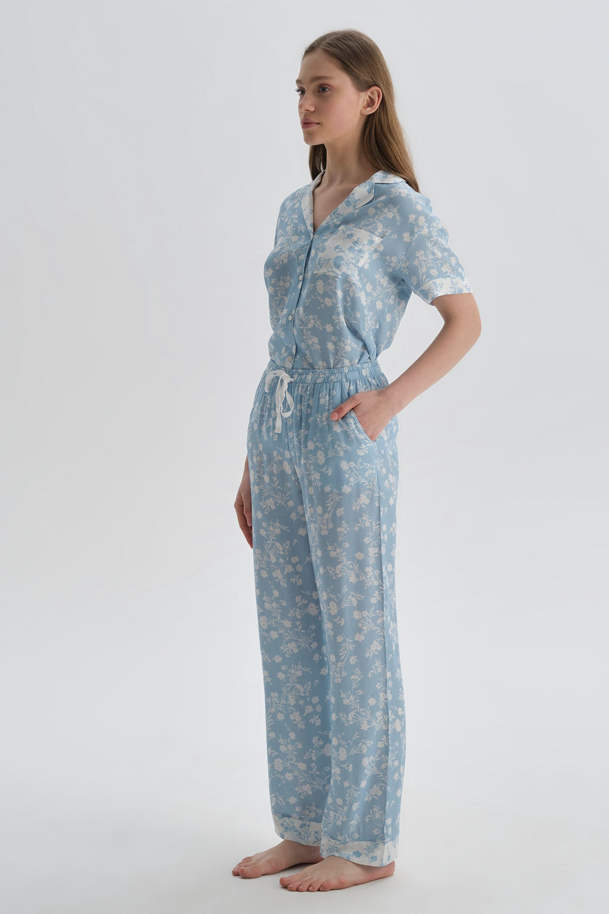 BLUE PYJAMA SET