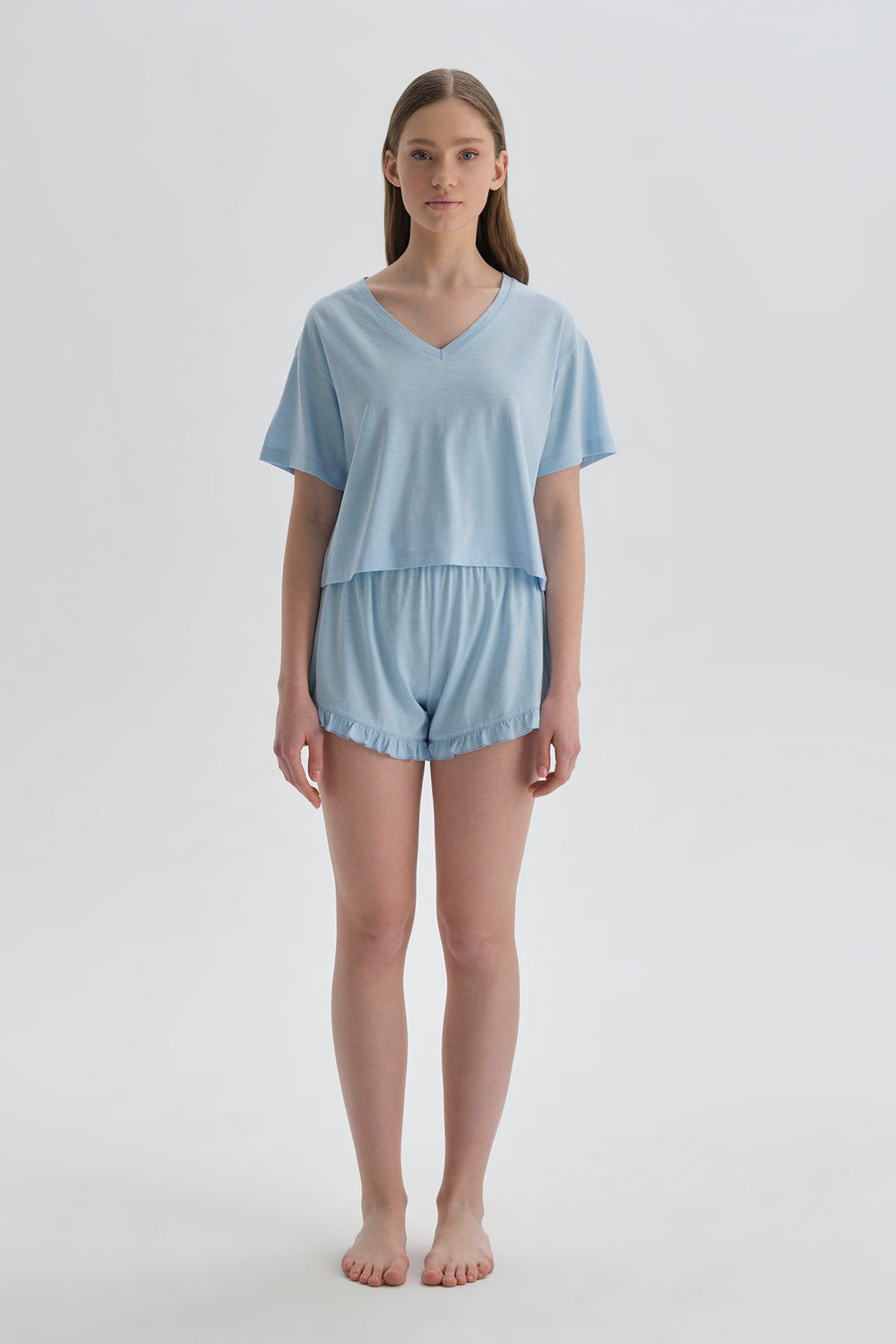 LIGHT BLUE PYJAMA SET