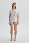WHITE PYJAMA SET