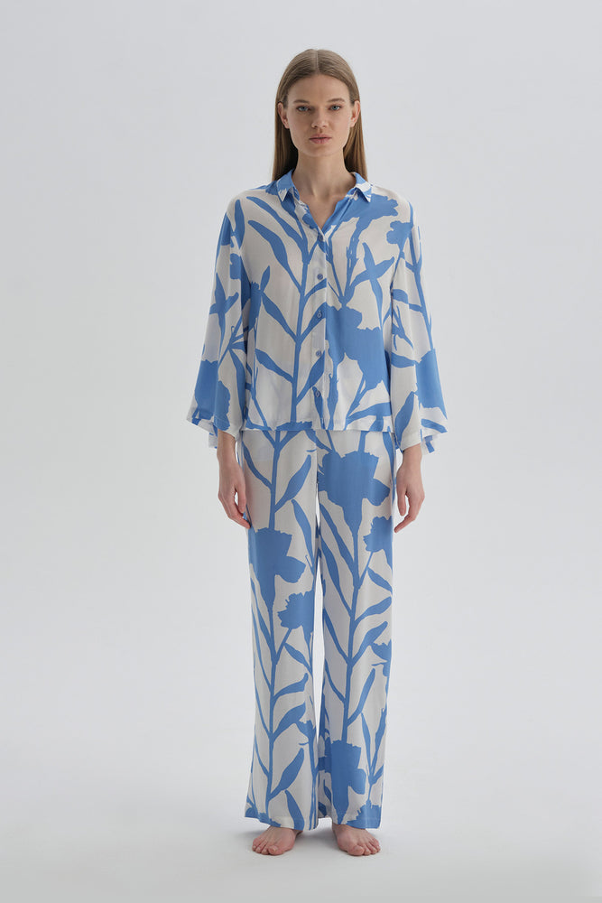 BLUE PYJAMA SET