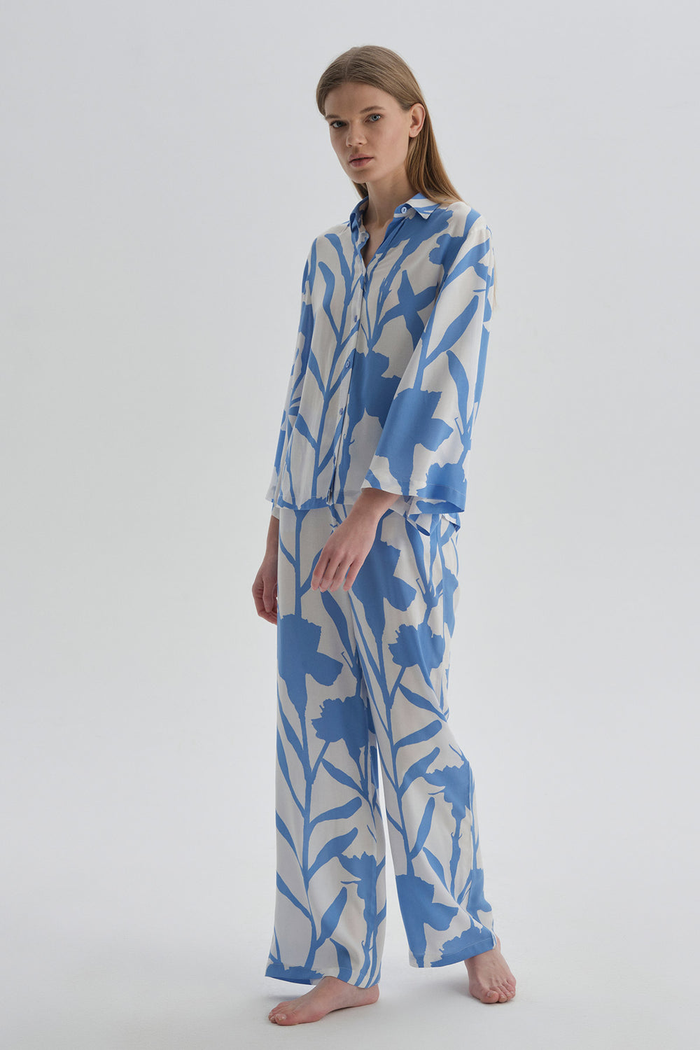 BLUE PYJAMA SET