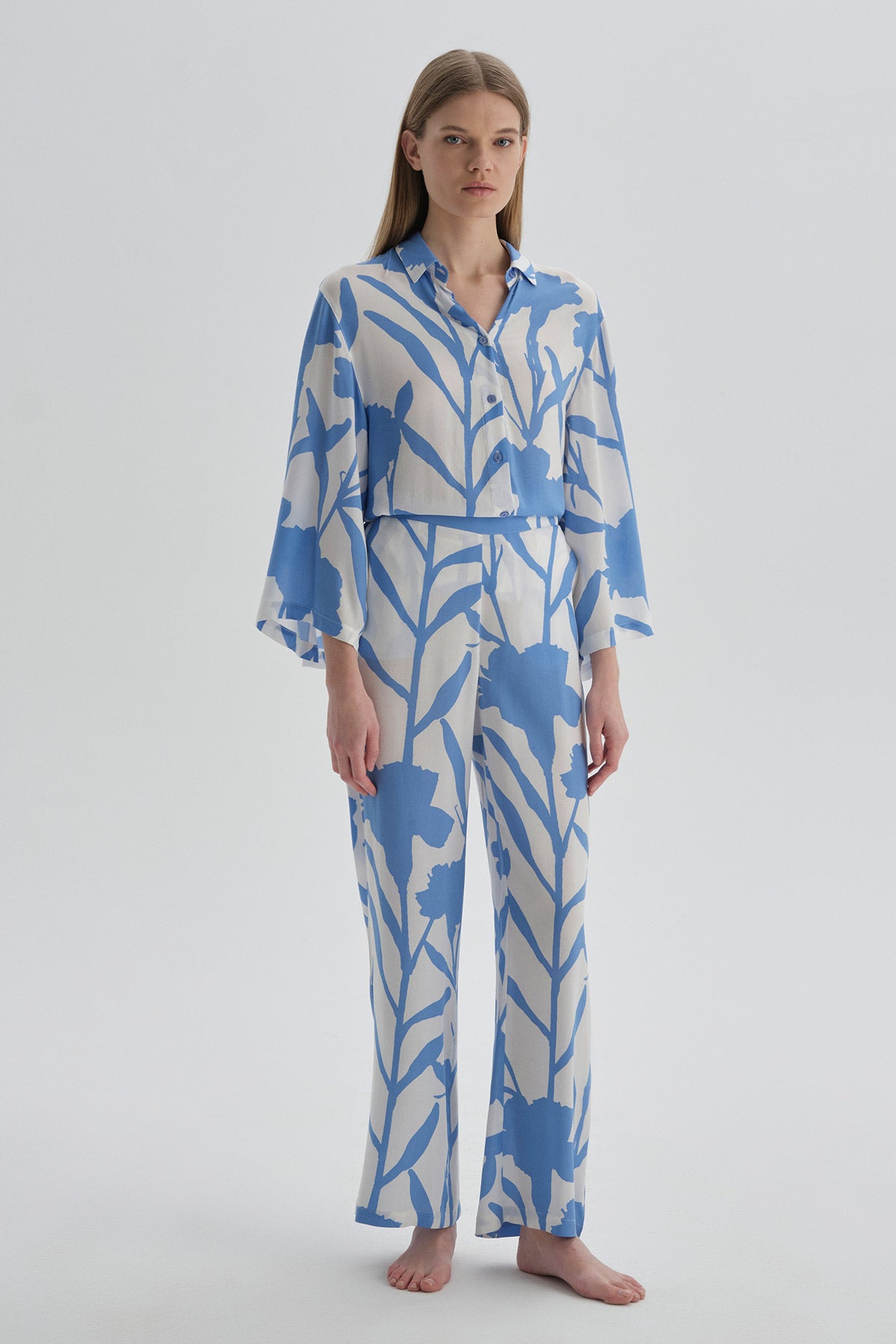 BLUE PYJAMA SET