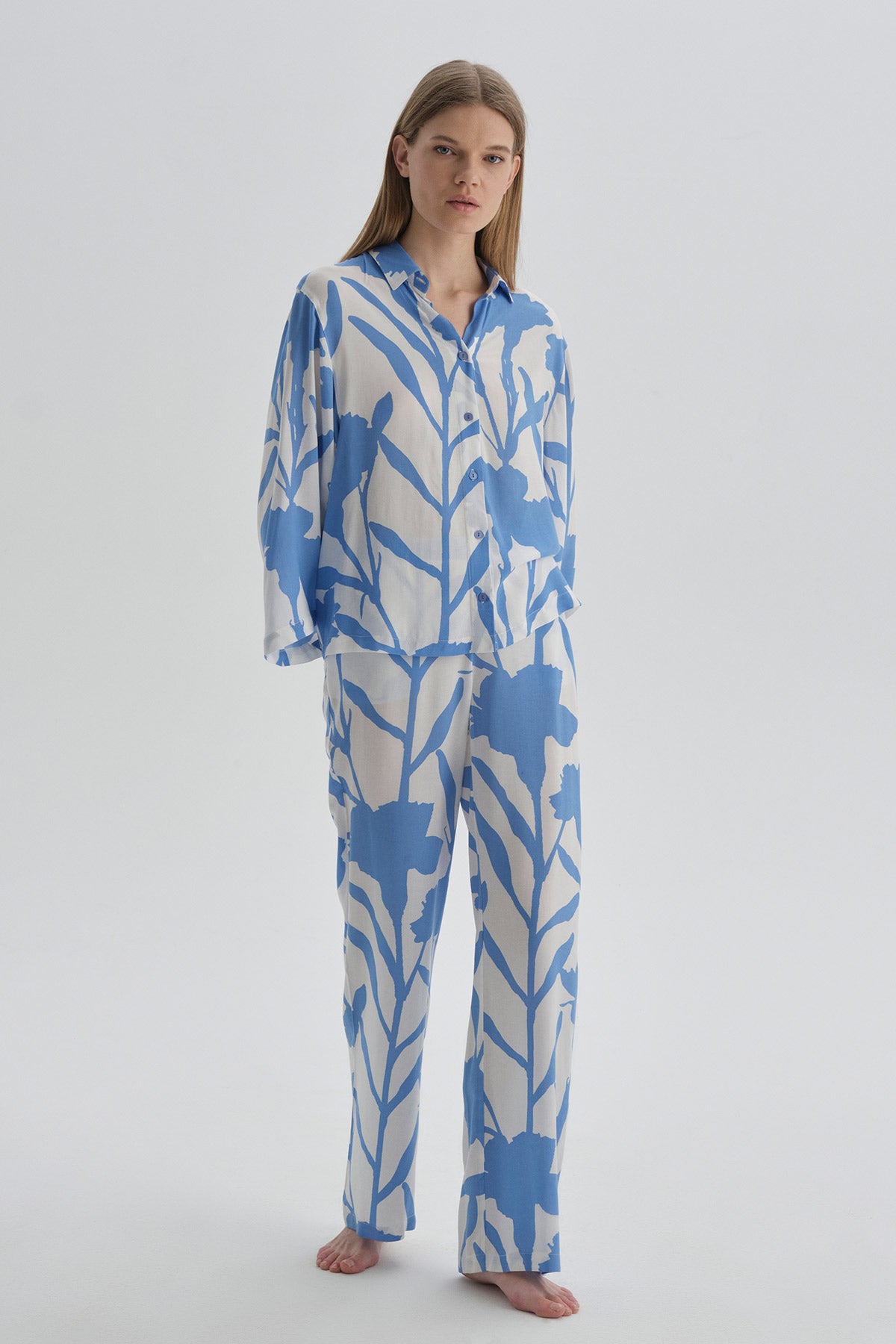 BLUE PYJAMA SET