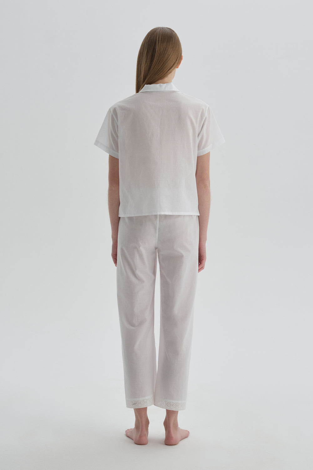 WHITE PYJAMA SET