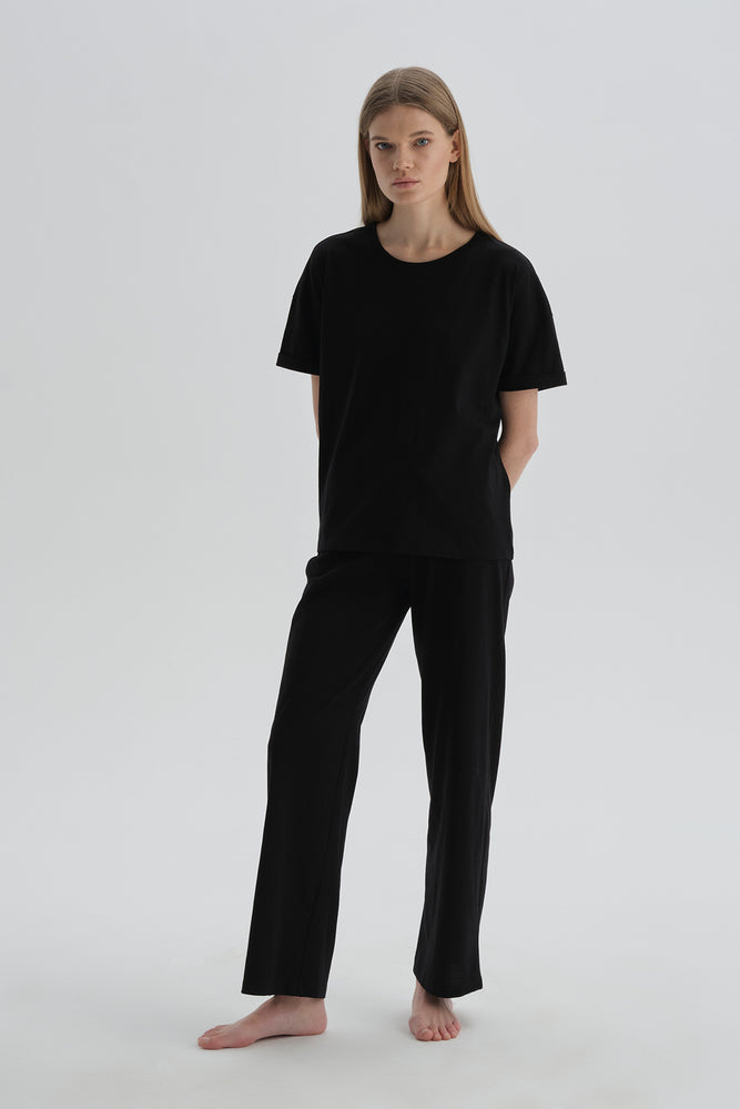 BLACK PYJAMA SET
