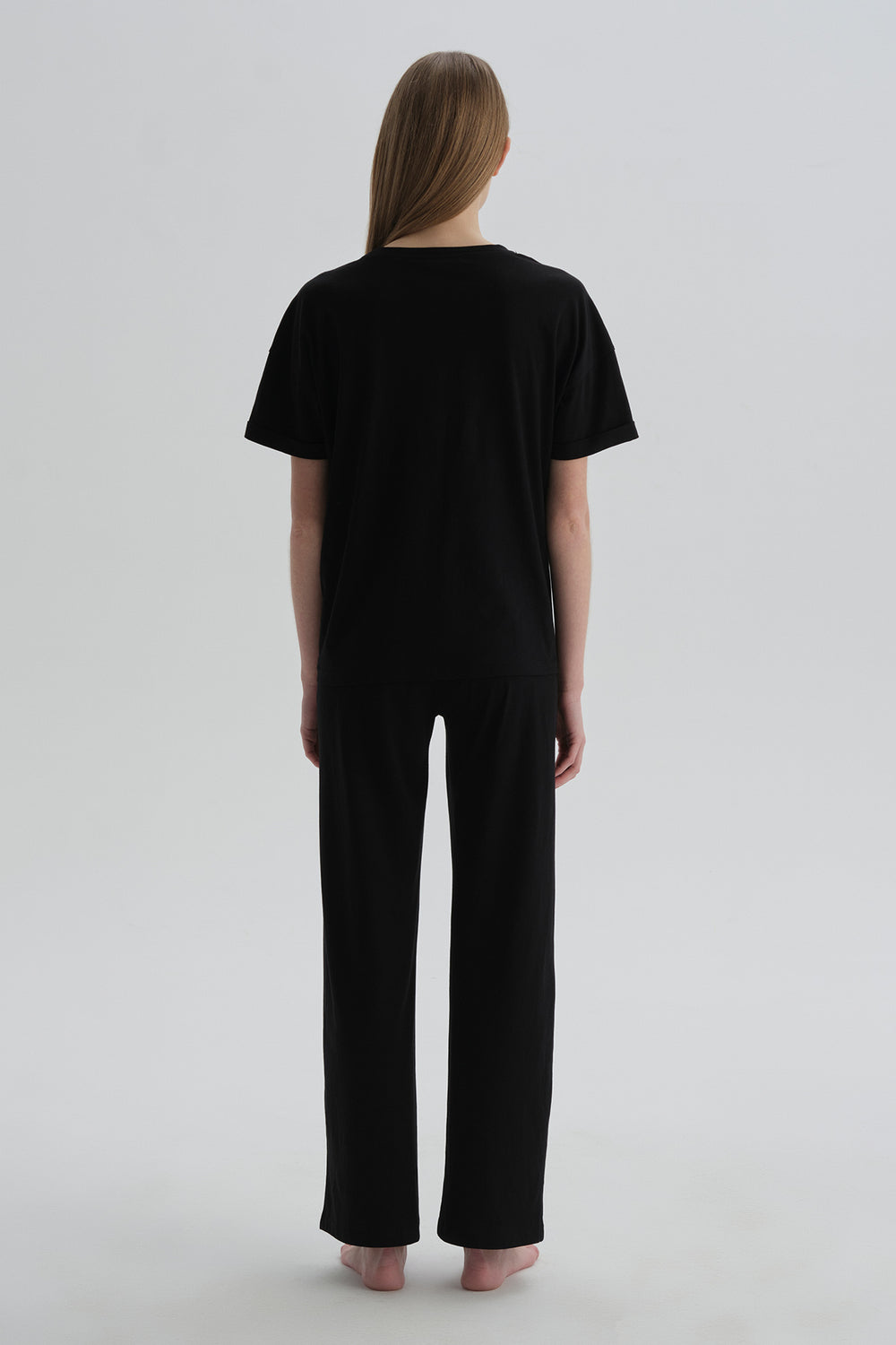 BLACK PYJAMA SET