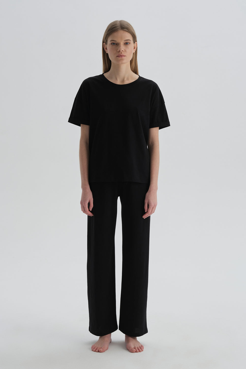 BLACK PYJAMA SET