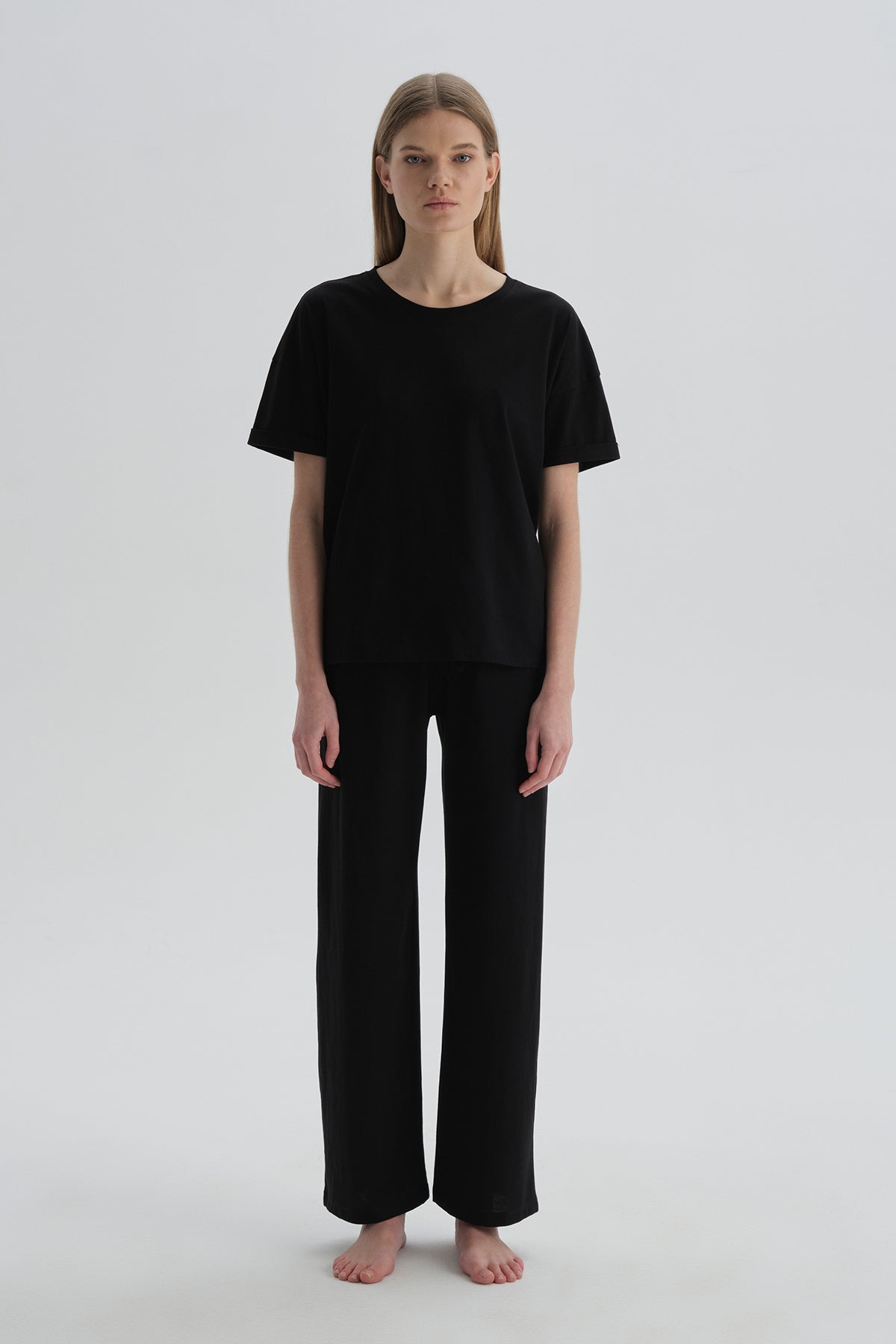 BLACK PYJAMA SET