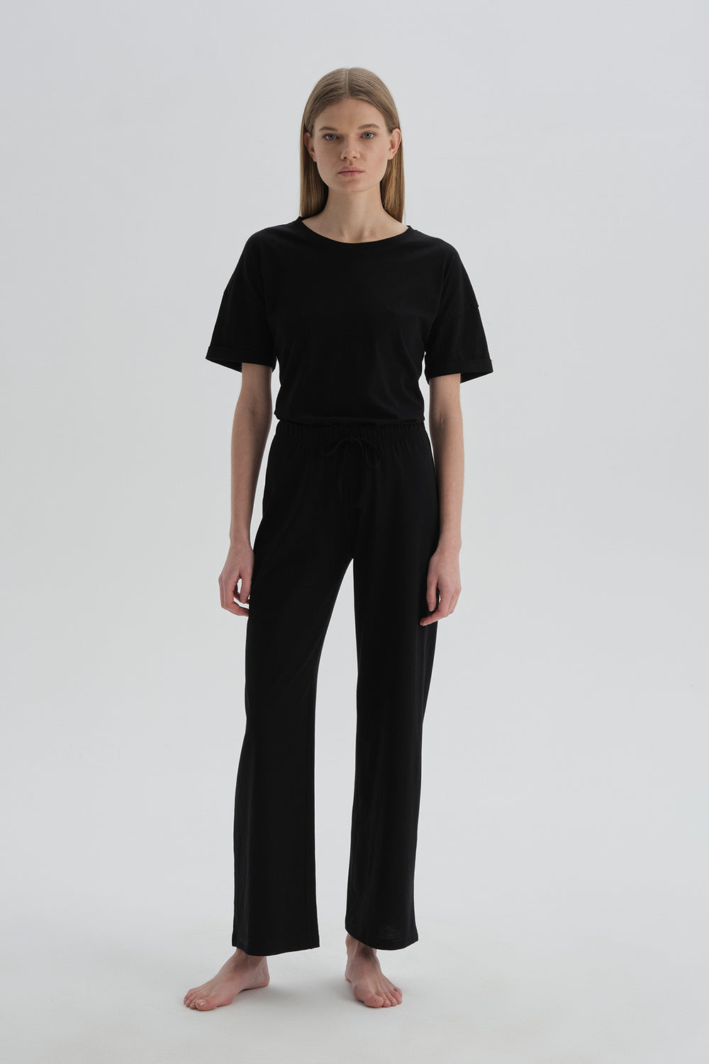 BLACK PYJAMA SET