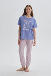 PURPLE PYJAMA SET
