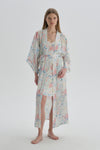 ECRU PRINTED ROBE