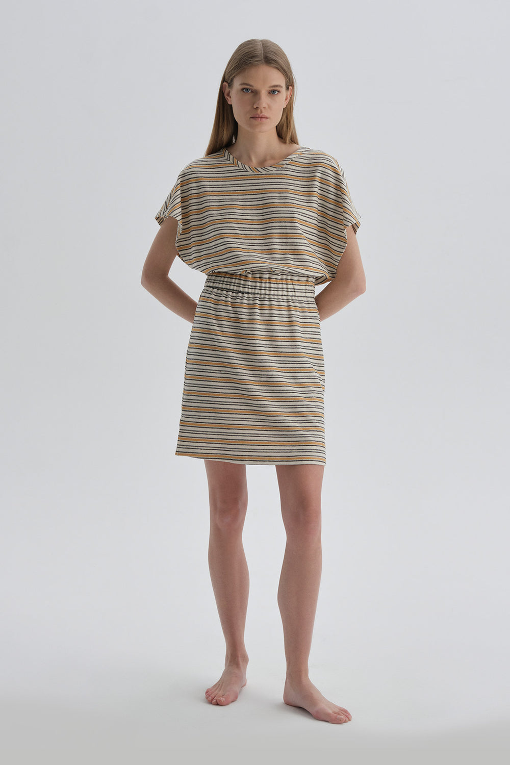 ORANGE LOUNGEWEAR DRESS
