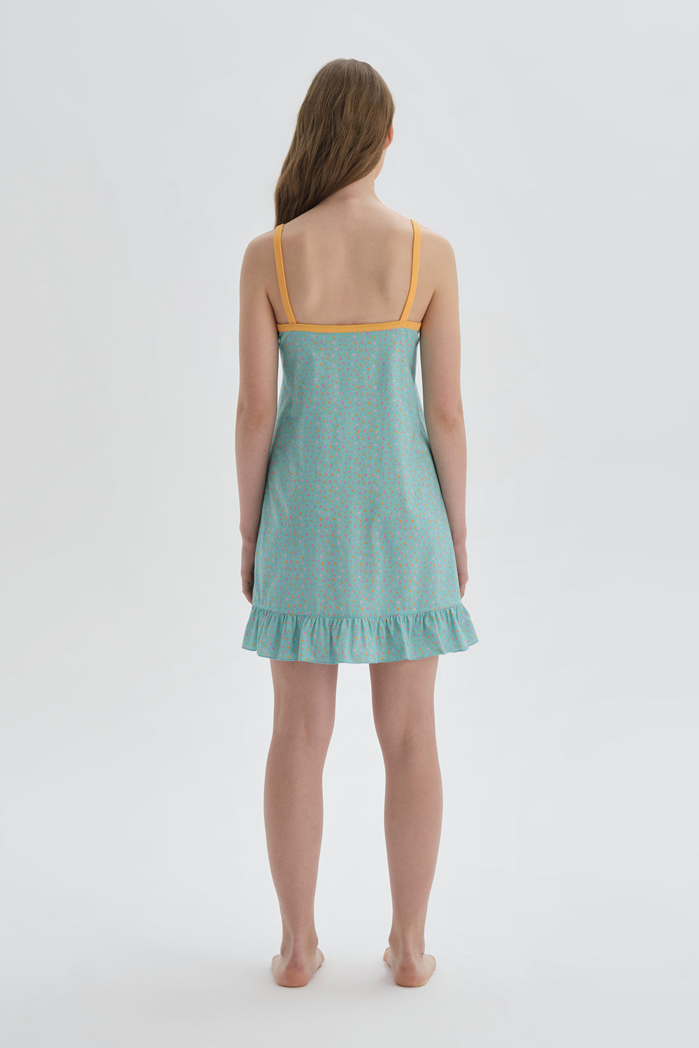 BLUE PRINTED NIGHTIE