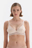 Pınk Nude Balenli Kapsız Büstiyer Sütyen