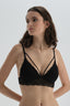 Siyah Balenli Kapsız Büstiyer Sütyen