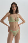 GREEN BRA