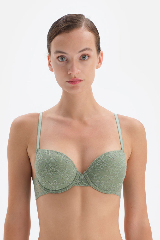 GREEN BRA