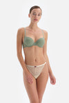 GREEN BRA