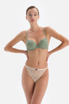 GREEN BRA