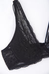 Siyah Ay Kap Toparlayıcı Sütyen