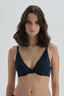 NAVY BRA