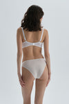 Ekru Dantel Detaylı Slip