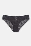 Siyah Dantelli Slip