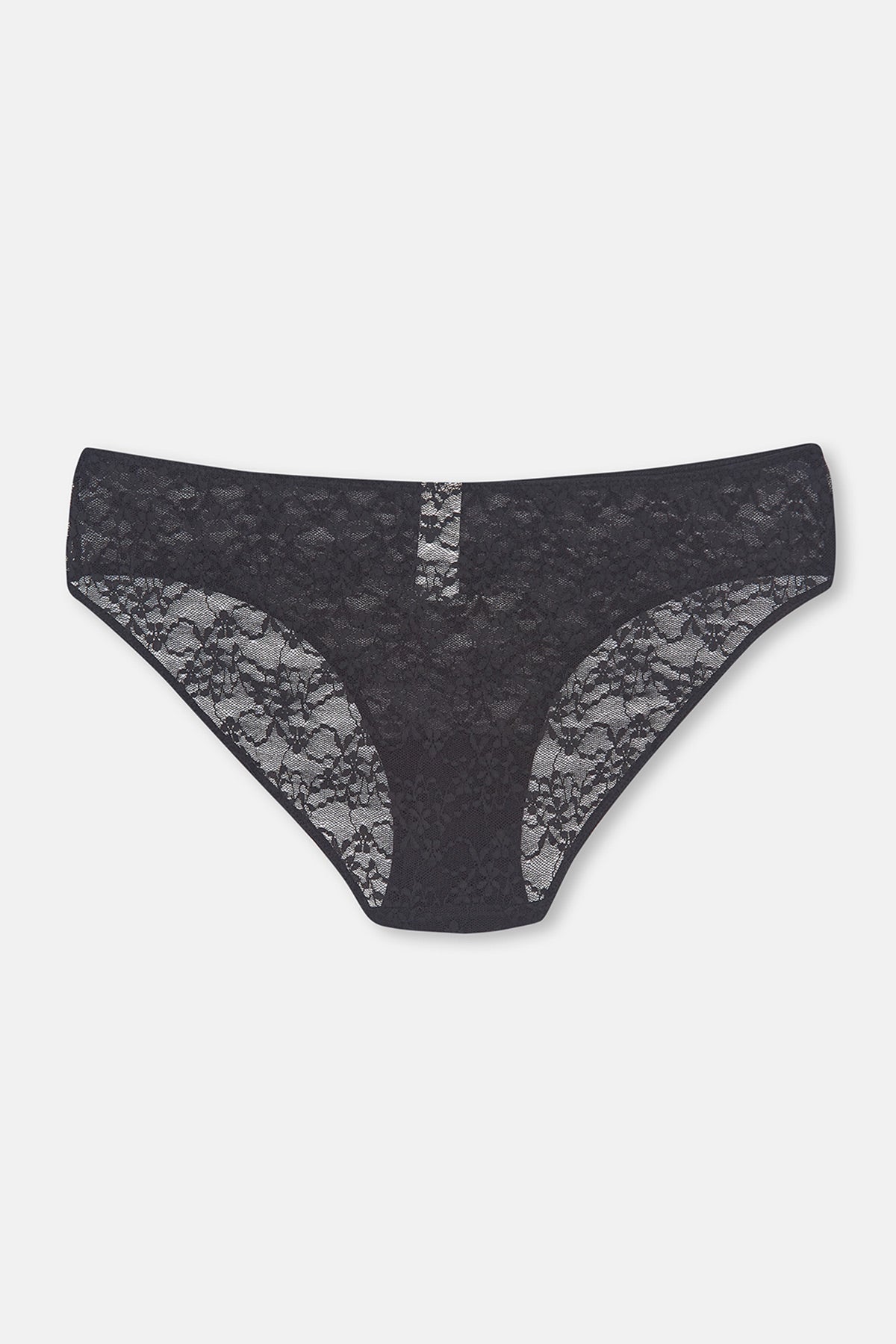 Siyah Dantelli Slip