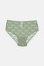 GREEN HIGH WAIST SLIP