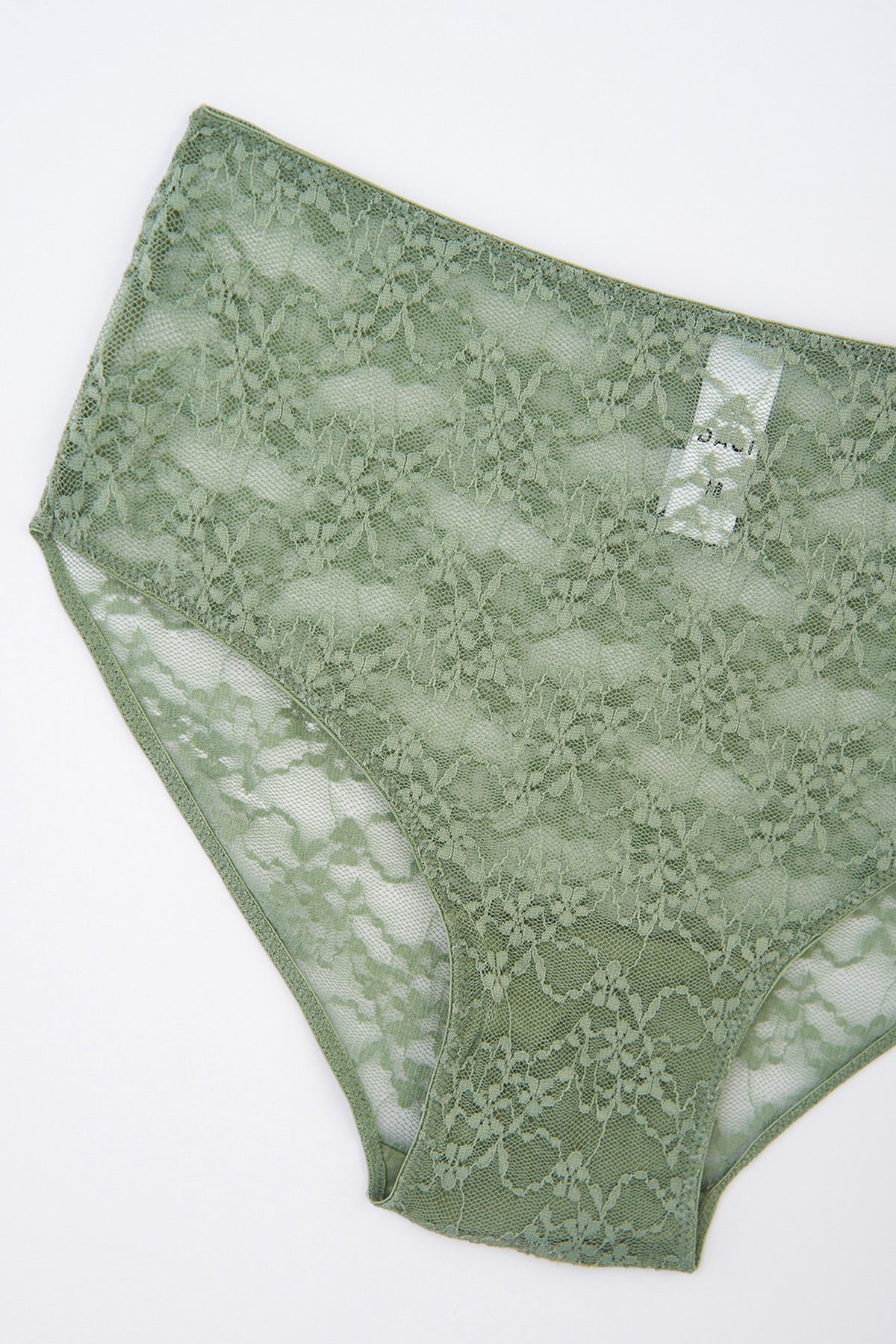 GREEN HIGH WAIST SLIP