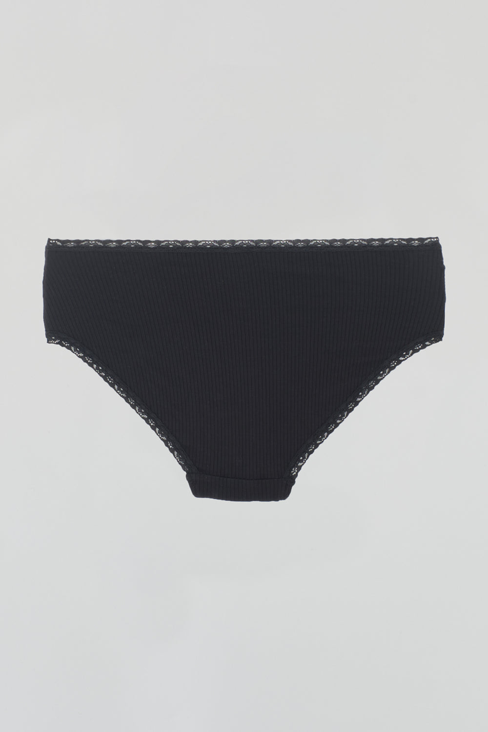 BLACK HIGH WAIST SLIP