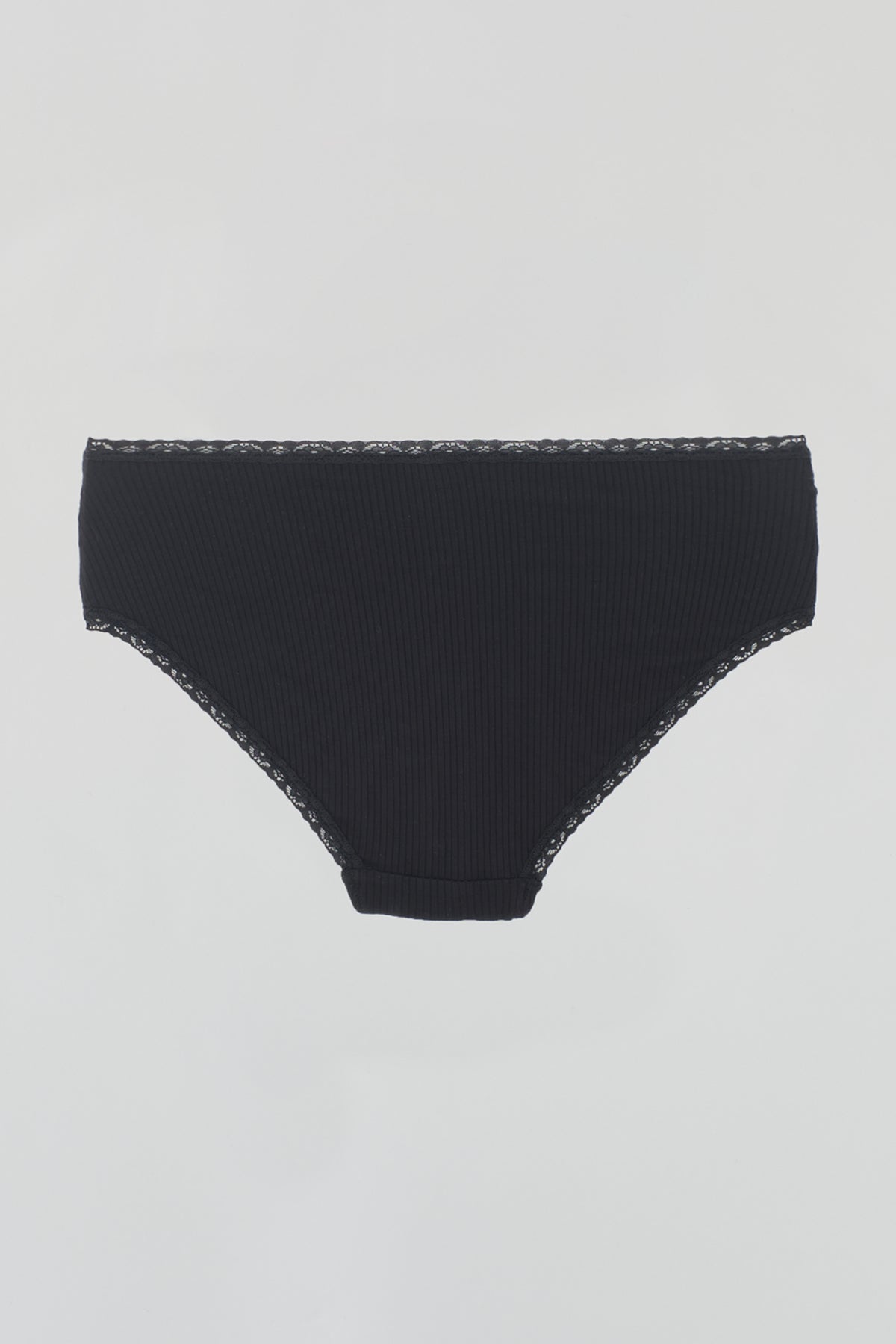BLACK HIGH WAIST SLIP