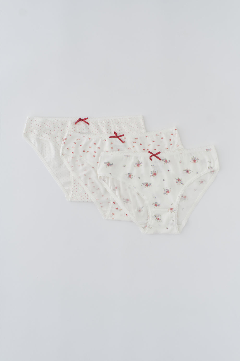 ECRU SLIP PACK OF 3