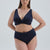 NAVY SHAPEWEAR BIKINI TOP