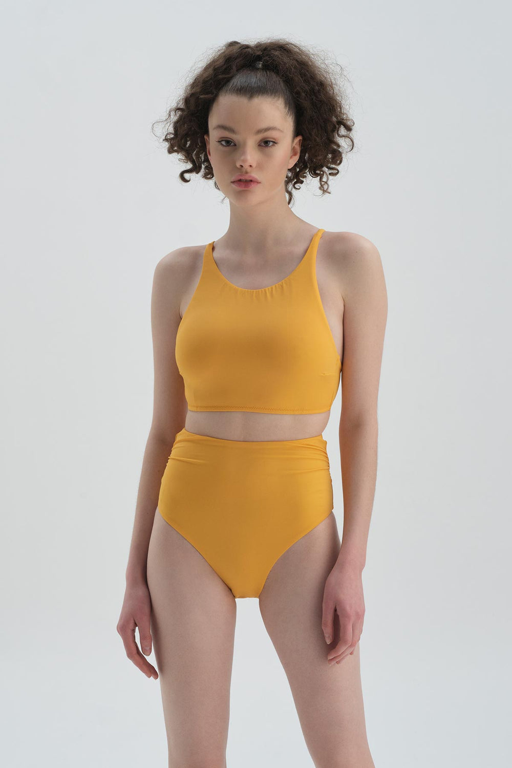 YELLOW BIKINI TOP