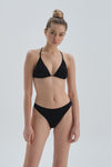 Siyah Üçgen Küçük Bikini Üst
