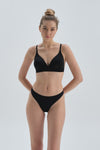 BLACK BIKINI TOP