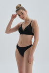 BLACK BIKINI TOP