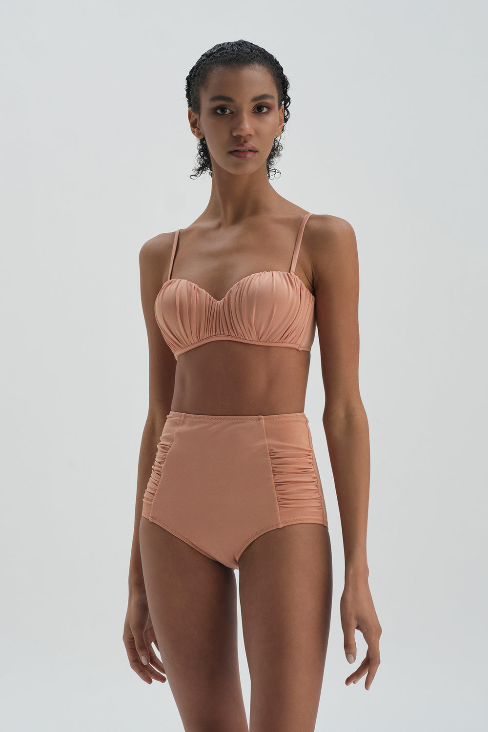 SALMON BIKINI TOP