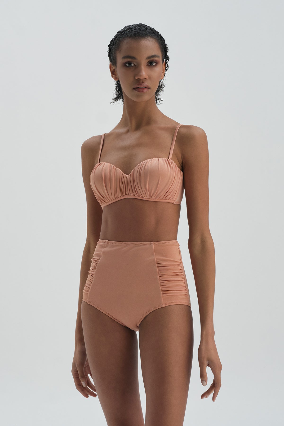 SALMON BIKINI TOP