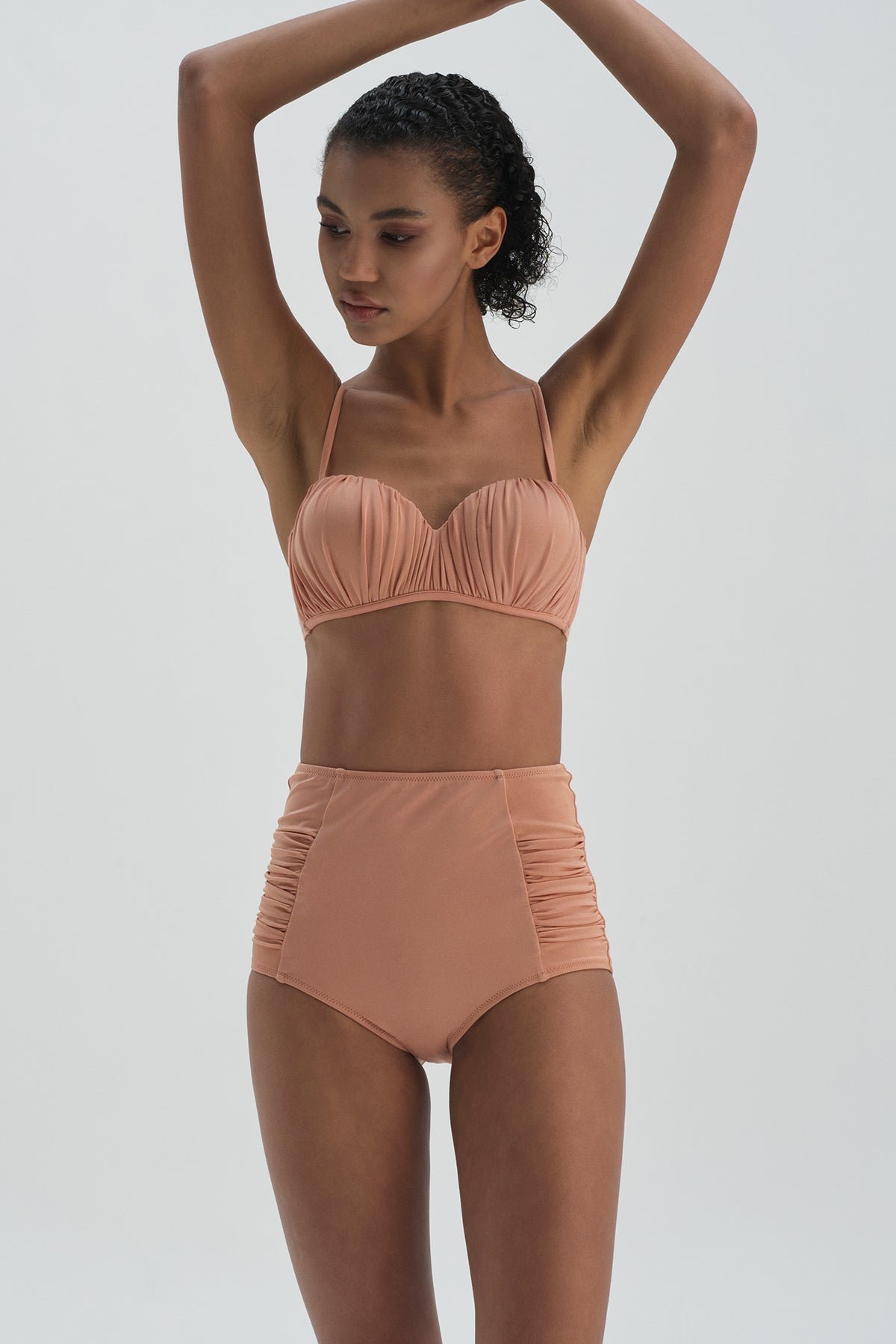 SALMON BIKINI TOP