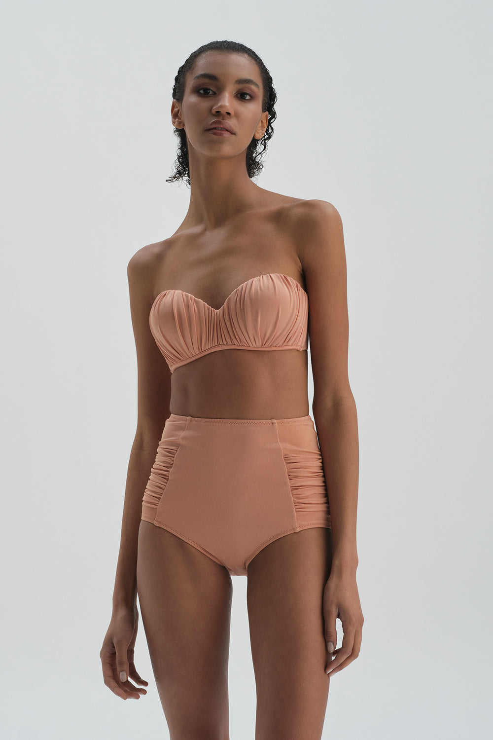 SALMON BIKINI TOP