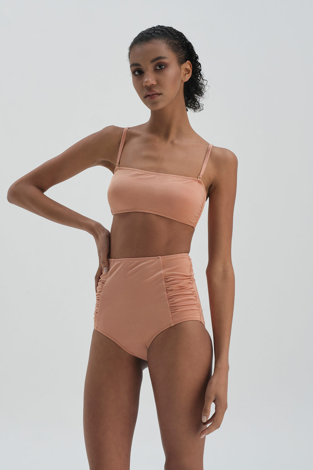 SALMON BIKINI TOP