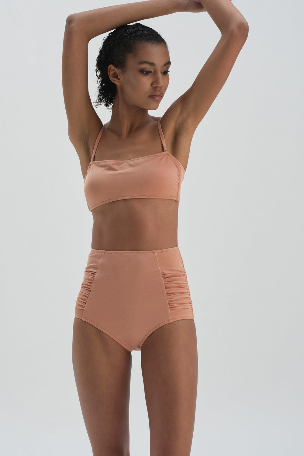 SALMON BIKINI TOP