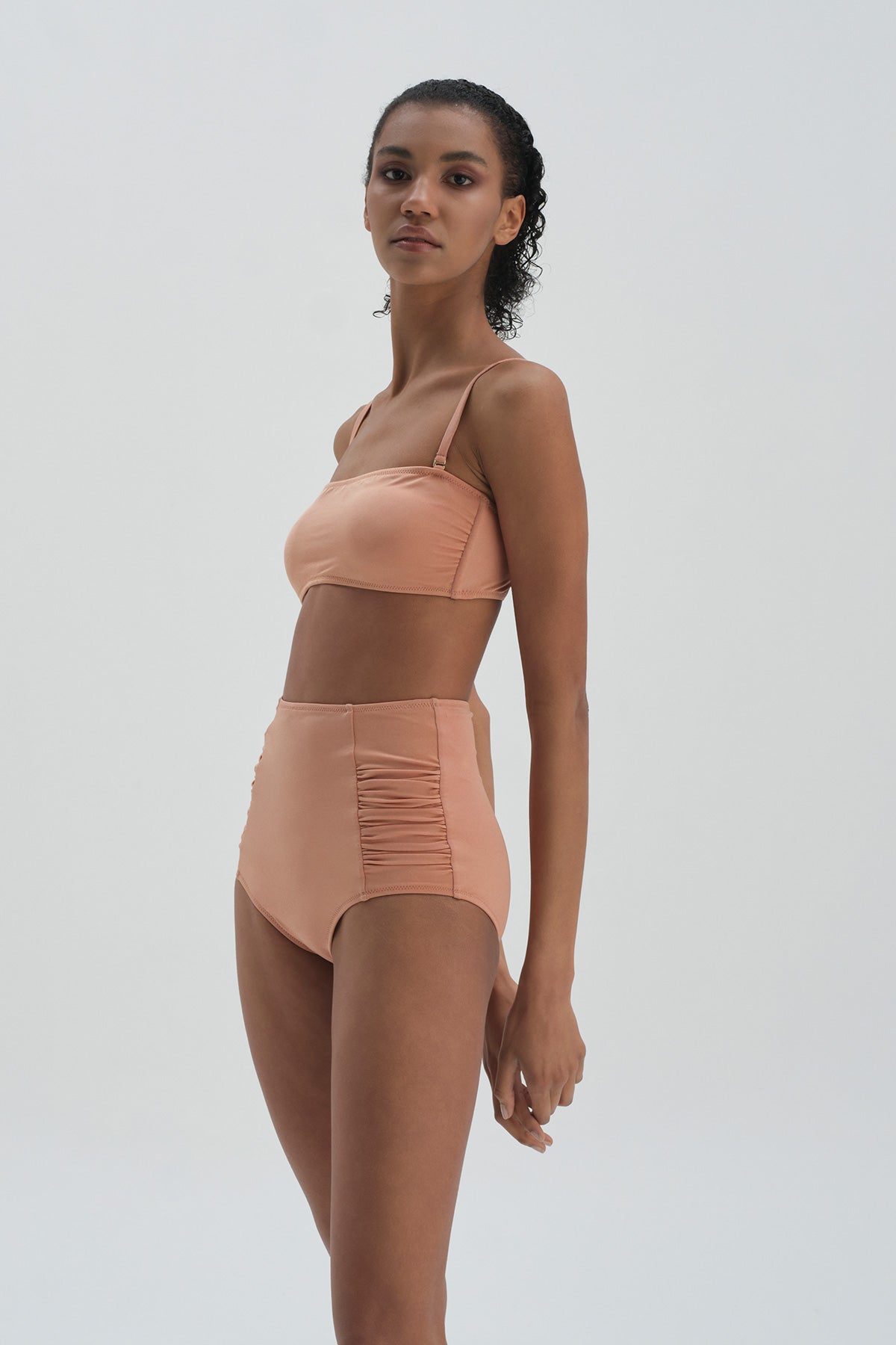 SALMON BIKINI TOP