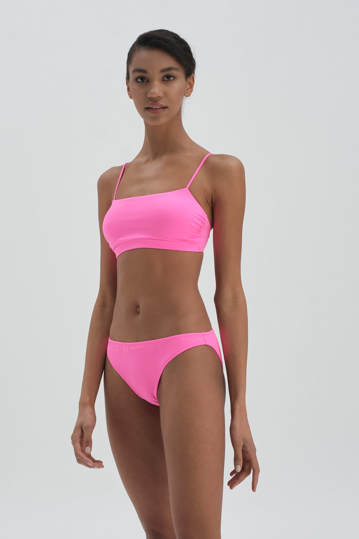 NEON PINK BIKINI TOP